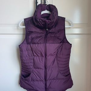 Excellent Condition Lululemon Fluffin’ Awesome Vest. Size 8. Plum.